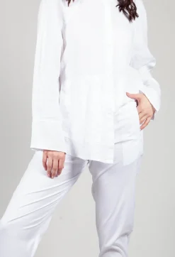 Elemente Clemente Trousers^Relaxed Geisha Trousers in White