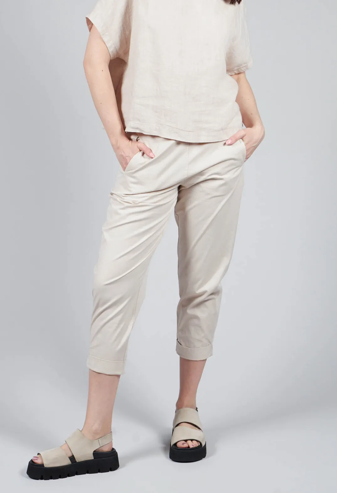 Elemente Clemente Trousers^Relaxed Geisha Trousers in Rattan