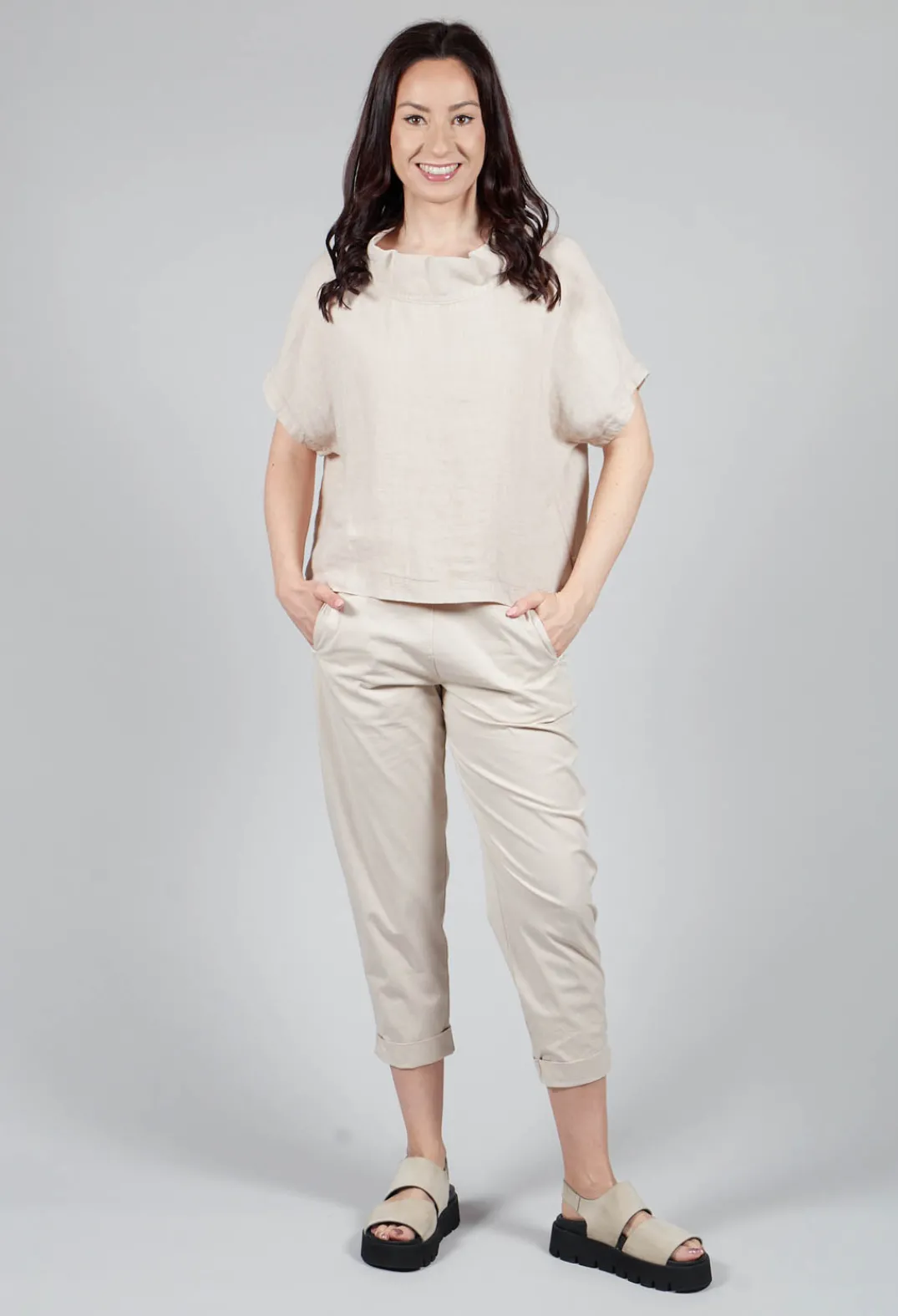 Elemente Clemente Trousers^Relaxed Geisha Trousers in Rattan