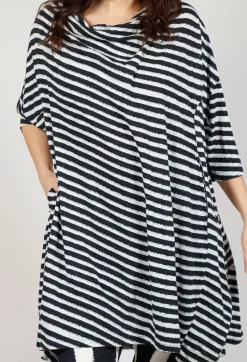 Rundholz Black Label Dresses^Relaxed Jersey Dress in Black Print