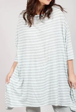 Rundholz Black Label Dresses^Relaxed Jersey Dress in Grey Print