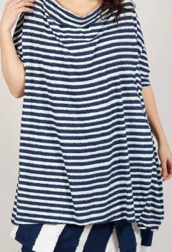 Rundholz Black Label Dresses^Relaxed Jersey Dress in Navy Print