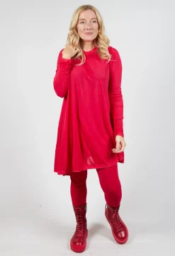 Rundholz Mainline Tops^Relaxed Pleat Top in Cardinal Cloud