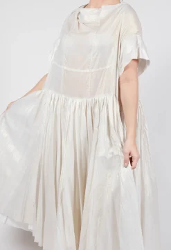 Rundholz Mainline Dresses^Relaxed Pleated Dress in Galaxy Sparkle