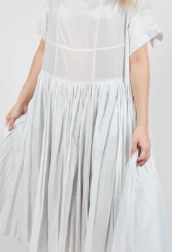 Rundholz Mainline Dresses^Relaxed Pleated Dress in Moon Sparkle