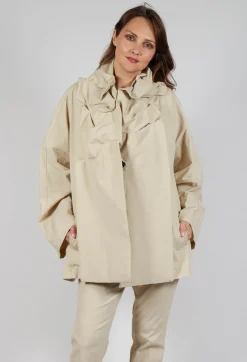 Rundholz Mainline Jackets^Relaxed Ruched Jacket in Bone