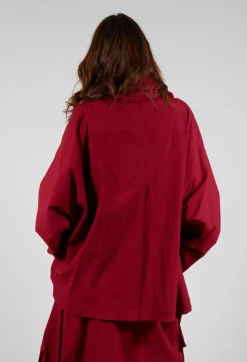 Rundholz Mainline Jackets^Relaxed Ruched Jacket in Sunset