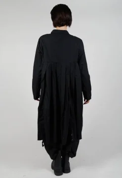 Rundholz Black Label Dresses^Relaxed Shirt Dress in Black Print