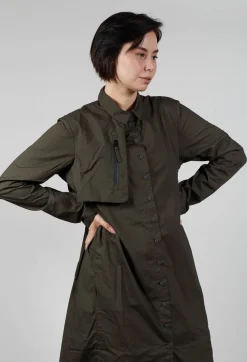 Rundholz Black Label Dresses^Relaxed Shirt Dress in Jungle Print
