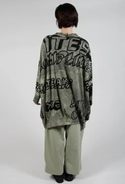 Rundholz Black Label Dresses^Relaxed Tunic Dress in Defender Print