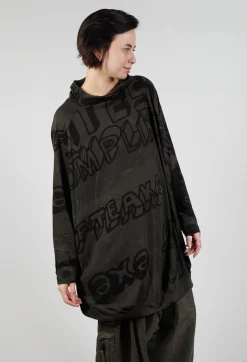 Rundholz Black Label Dresses^Relaxed Tunic Dress in Jungle Print