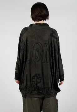 Rundholz Black Label Dresses^Relaxed Tunic Dress in Jungle Print
