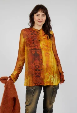 Masnada Shirts & Blouses^Renaissance Shirt in Stained Orange