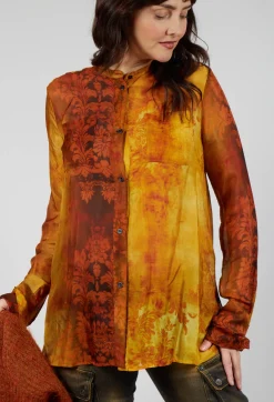 Masnada Shirts & Blouses^Renaissance Shirt in Stained Orange