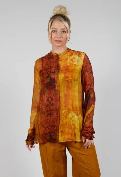 Masnada Shirts & Blouses^Renaissance Shirt in Stained Orange