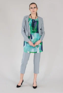 Xenia Design Shirts & Blouses^Reni Blouse in Blue Green