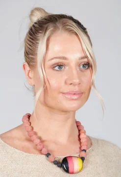 Beatrice Markatos Necklaces^Resin Necklace in Coral