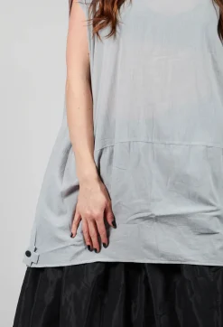 Pluslavie Shirts & Blouses^Reversible Shirt in Light Grey