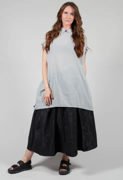 Pluslavie Shirts & Blouses^Reversible Shirt in Light Grey