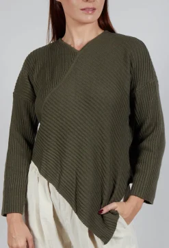 Bitte Kai Rand Shirts & Blouses^Rib Knit Jumper in Khaki