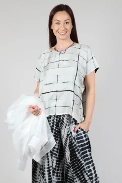 Bianco Levrin Shirts & Blouses^Ridere Reversible Shirt in Black and White