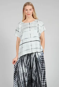 Bianco Levrin Shirts & Blouses^Ridere Reversible Shirt in Black and White