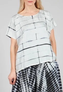 Bianco Levrin Shirts & Blouses^Ridere Reversible Shirt in Black and White