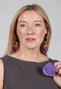 Angela Caputi Earrings^Rilievo 2 Part Hanging Eardrops