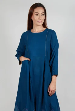 Eka Dresses^Roma Dress in Navy