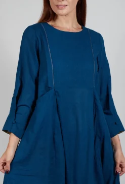 Eka Dresses^Roma Dress in Navy