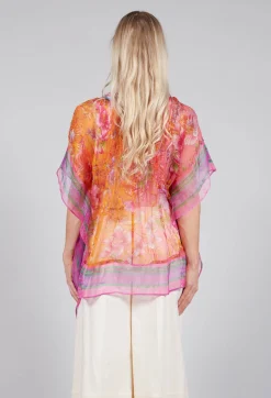 Rene Derhy Tops^Romance Blouse in Orange