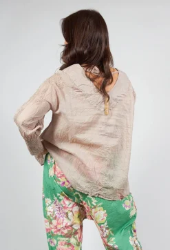 Ewa I Walla Shirts & Blouses^Romari Blouse in Pearl Grey