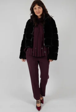 Beatrice B Shirts & Blouses^Romolo Blouse in Purple