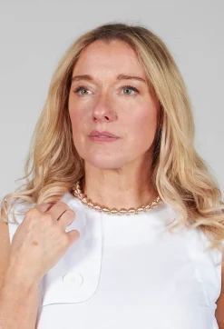 Narratives Necklaces^Rose Gold Springwire Woven Necklace