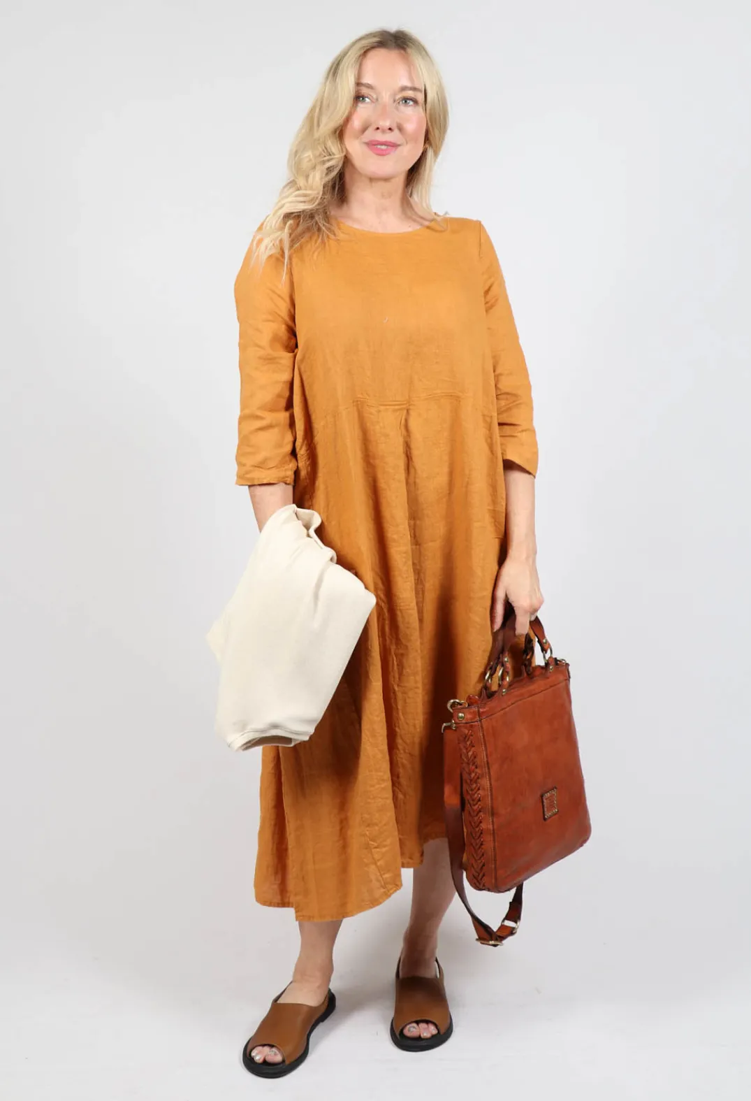 Mama B Dresses^Rothko L Dress In Ambra