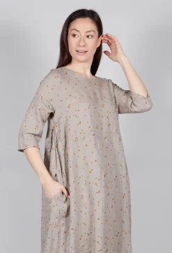 Mama B Dresses^Rothko Ls Dress In Ambra