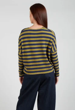 Operificio Neirami Cardigans^Round Neck Cardigan in Blu