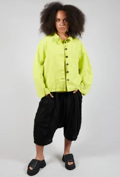 Rundholz Dip T-shirts^Round Neck Long Sleeved T Shirt with Bell Sleeves in Spring
