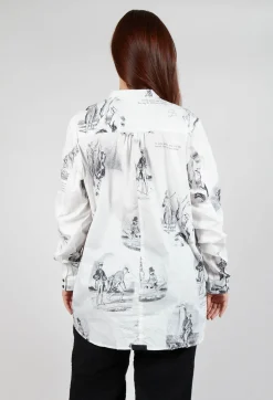 Aleksandr Manamis Shirts & Blouses^Round Neckline Shirt In The Hunter