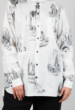 Aleksandr Manamis Shirts & Blouses^Round Neckline Shirt In The Hunter