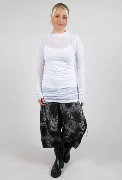 Xenia Design Tops^Ruched Aspi Top in White