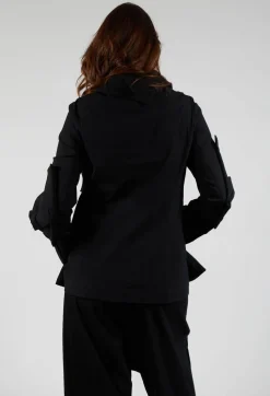 Rundholz Mainline Jackets^Ruched Jacket in Black