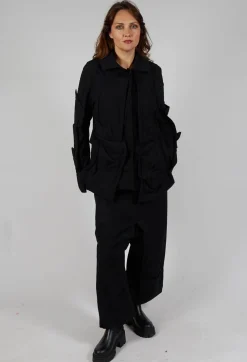 Rundholz Mainline Jackets^Ruched Jacket in Black