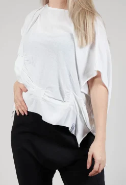 Philomena Christ Jumpers^Ruched Sleeveless Sweater in White