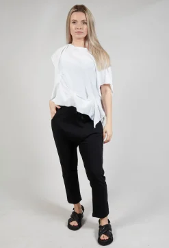 Philomena Christ Jumpers^Ruched Sleeveless Sweater in White