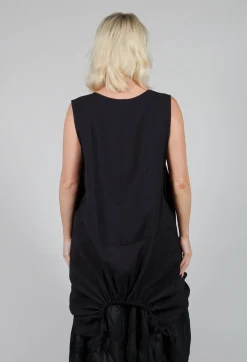 Tadashi Tops^Ruched Top in Black