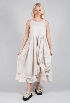 Tadashi Dresses^Ruffle Hem Dress in Beige