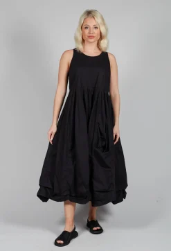 Tadashi Dresses^Ruffle Hem Dress in Black