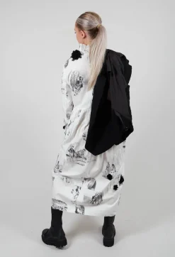 Aleksandr Manamis Dresses^Ruffle Neck Dress in The Hunter