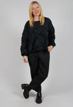 Hindahl u0026 Skudelny Shirts & Blouses^Ruffled Taffeta Shirt in Black